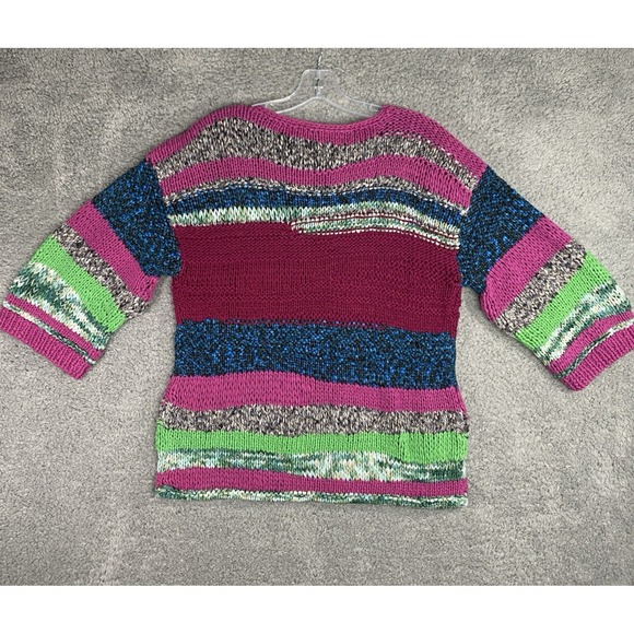 Marc by Marc Jacobs Womens Chunky Knit Sweater Size Large Oversized Artsy Cozy - Picture 2 of 16